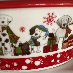 ⭐️Christmas Theme Doggie Bowl